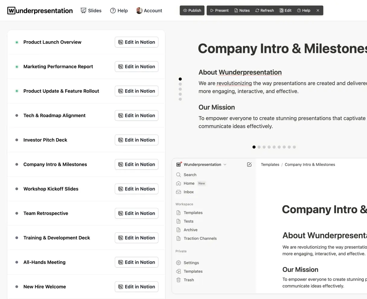 Product screenshot